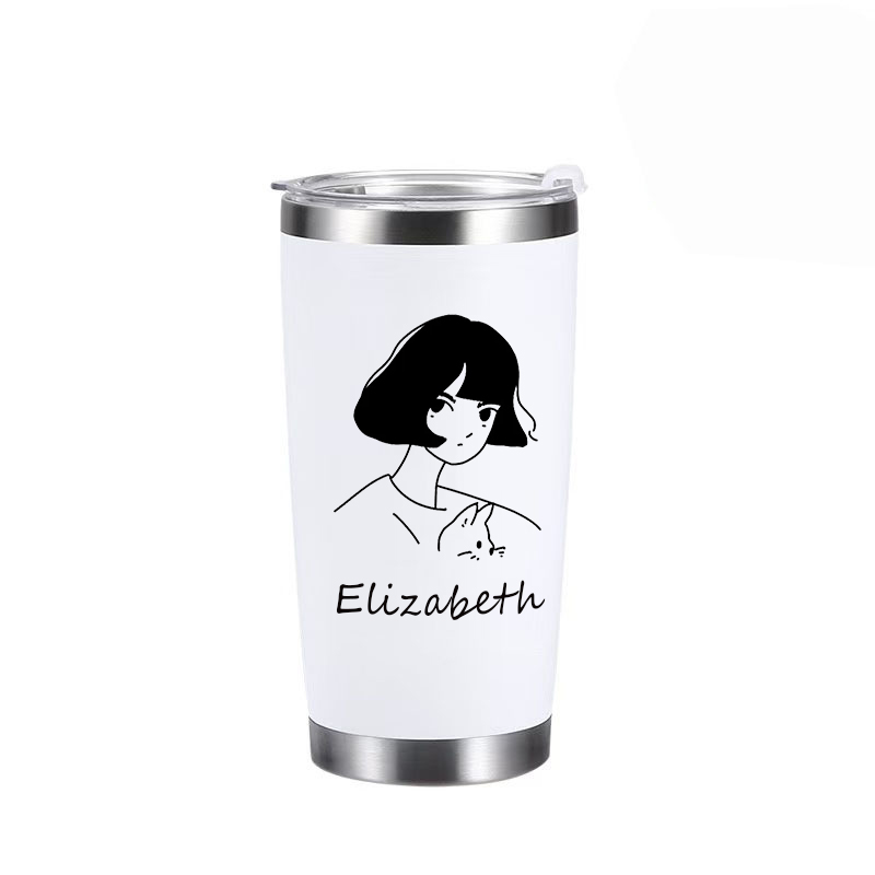 Coffee Equipment Names - 맞춤형 커피컵, 스타일리쉬한 스테인리스 스틸 컵,