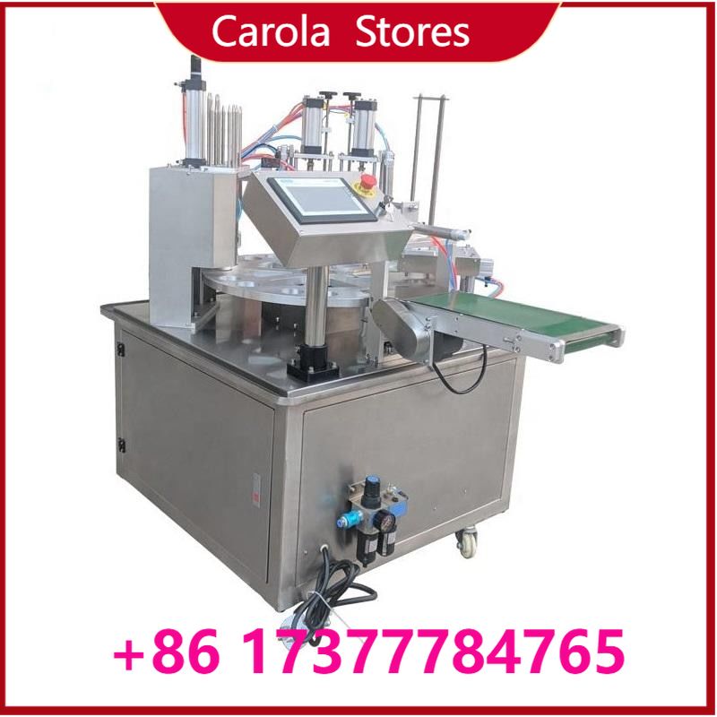 Coffee Jelly Equipment - 자동 회전식 컵 충전 실링 기계,