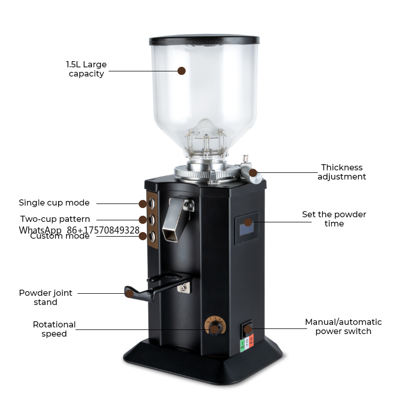 Coffee Equipment Grinder - 전문가용 전기 스테인리스 스틸 버 커피