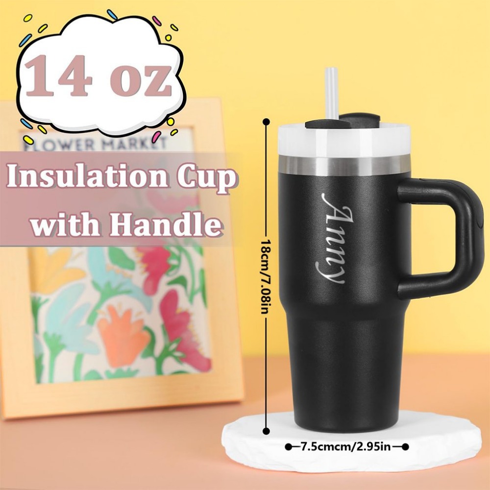 Coffee Equipment Names - 14온스 개인 맞춤형 이름 자동차 머그컵