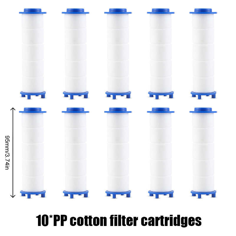 Water Filter Cartridge - 5/10PCS 샤워 필터는 수압을 높여 표준