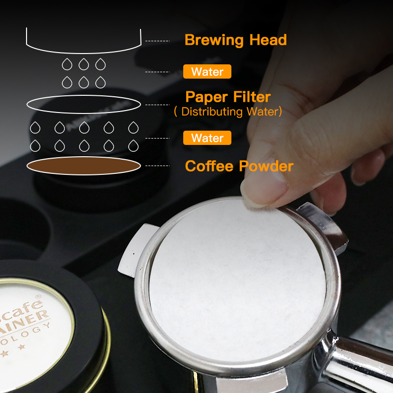커피 필터 종이 일회용 100pcs 보조 워터 필터 5 - Coffee Equipment For Sale 리뷰 및 가격