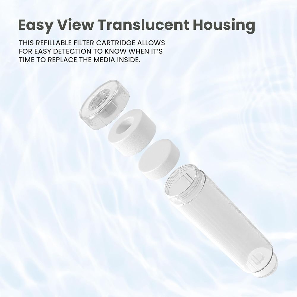 10 x 2.5 재사용 가능한 DI 레진 및 미디어가  - Water Filter Cartridge 리뷰 및 가격
