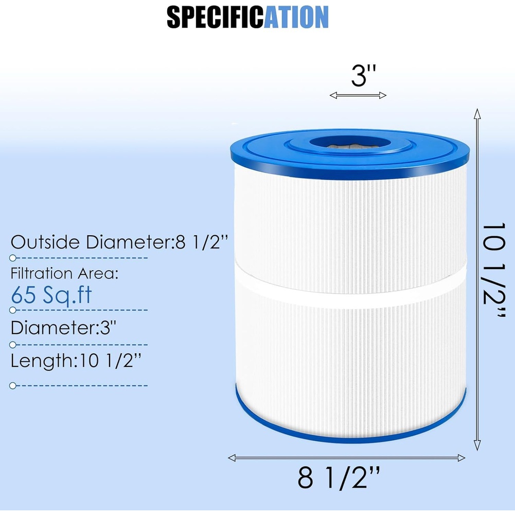 PWK65 스파 필터 카트리지 교체용 PET 물 품질  - Water Filter Cartridge 리뷰 및 가격