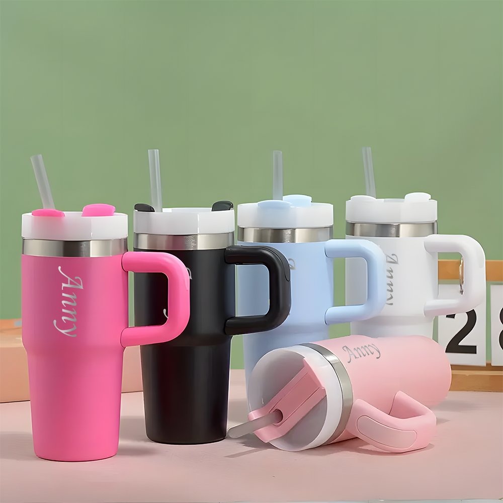 14온스 개인 맞춤형 이름 자동차 머그컵 손잡이가 있는 - Coffee Equipment Names 리뷰 및 가격