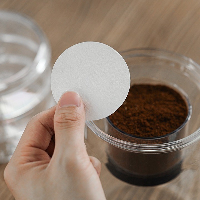 100Pcs 라운드 커피 필터 종이 세트 51mm/53 - Coffee Equipment For Sale 리뷰 및 가격