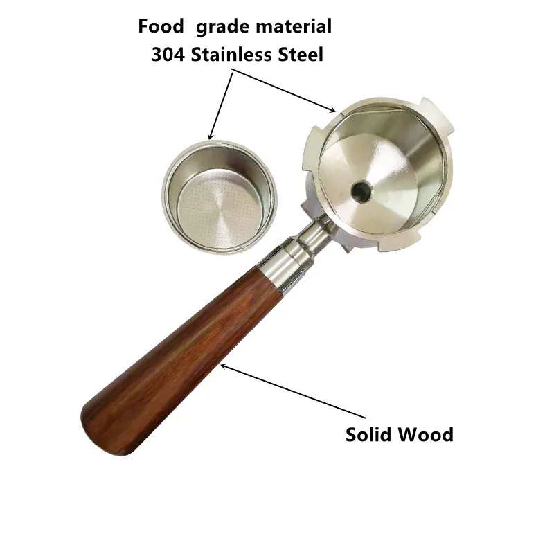 51MM 더블 스파우트 커피 포터필터 샤프너 필터 홀더 - Coffee Equipment For Sale 리뷰 및 가격