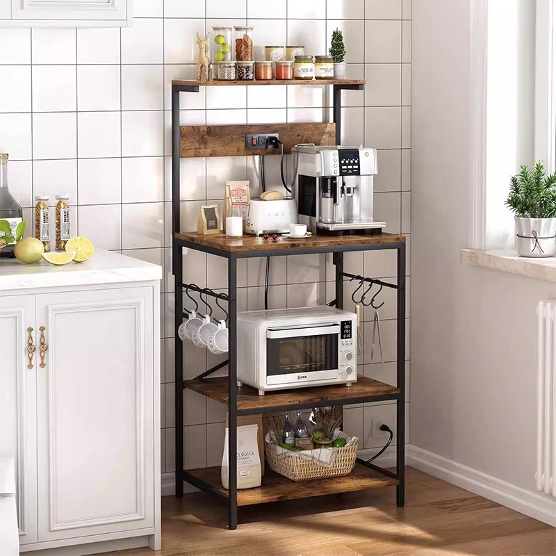 # 인더스트리얼 스타일 커피 및 차 스테이션 선반 -  - Coffee Equipment Outlet 리뷰 및 가격