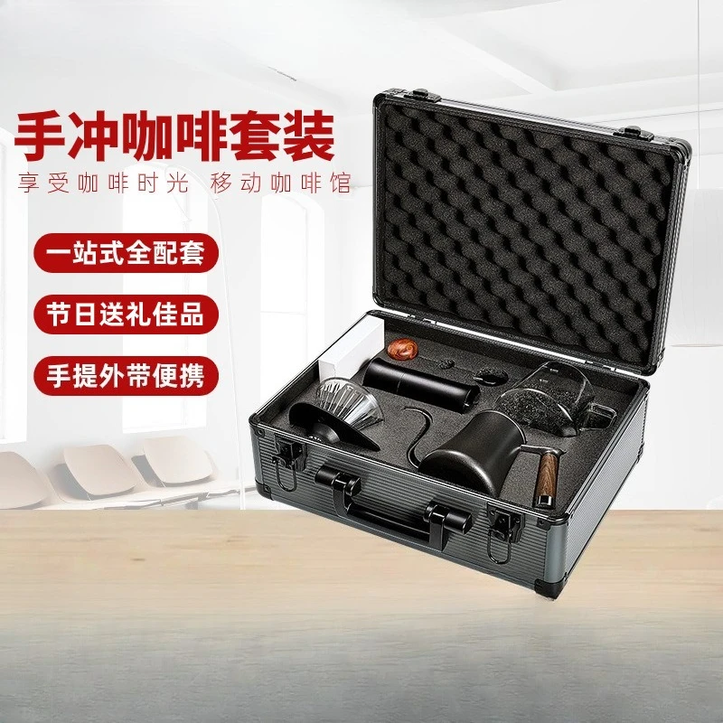 휴대용 수제 커피 장비 세트, 원두 분쇄기 필터 세트 - Coffee Equipment Grinder 리뷰 및 가격