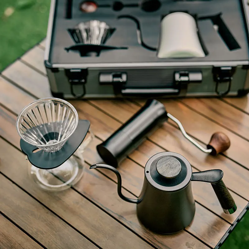 휴대용 수제 커피 장비 세트, 원두 분쇄기 필터 세트 - Coffee Equipment Grinder 리뷰 및 가격